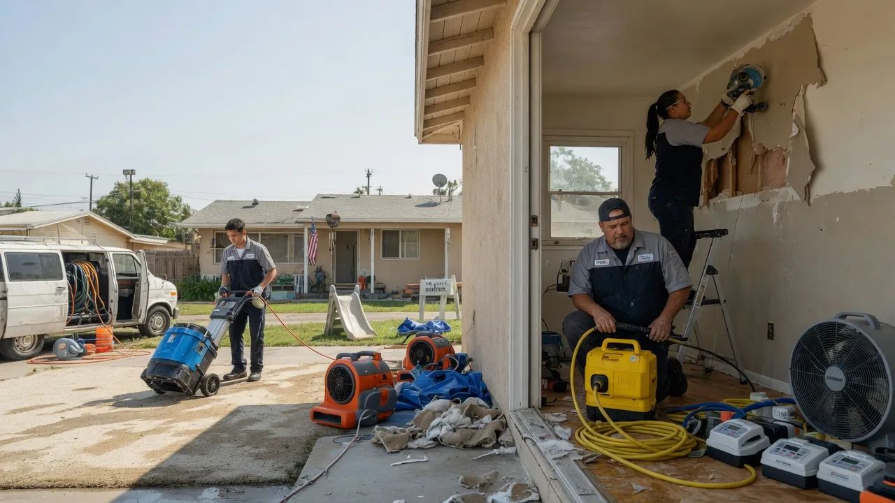 Water Damage Restoration in Wharton, TX near me